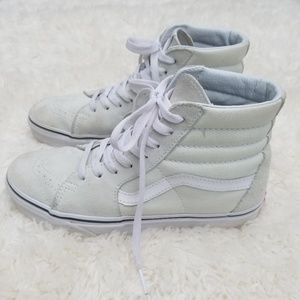Light Aqua Sk8 Hi Van's